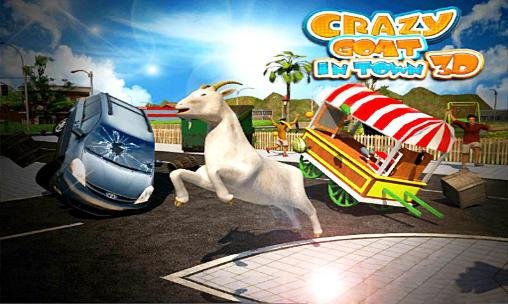 download Crazy goat in town 3D apk